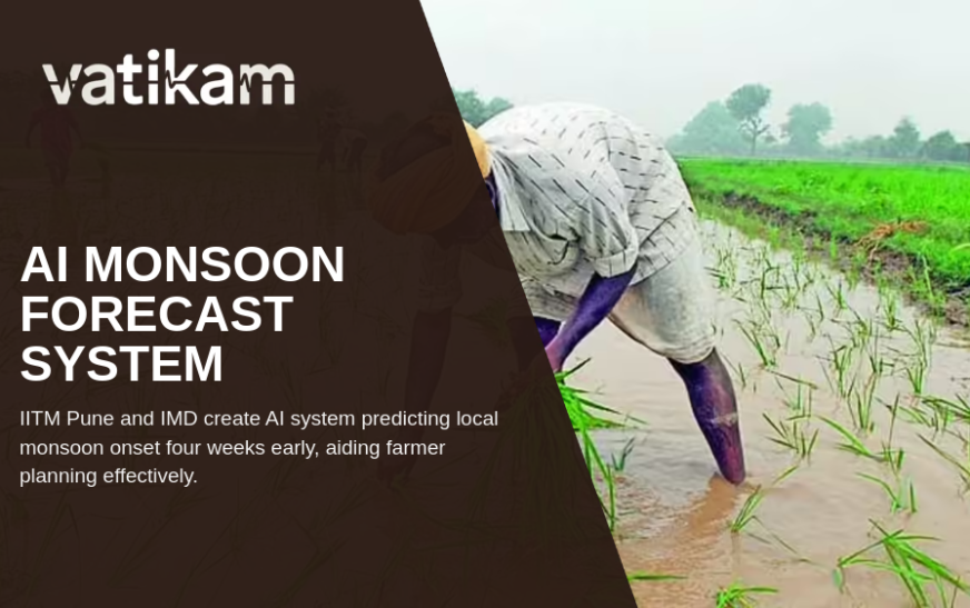 Revolutionizing Agriculture: AI-Powered Local Monsoon Forecast System by IITM & IMD