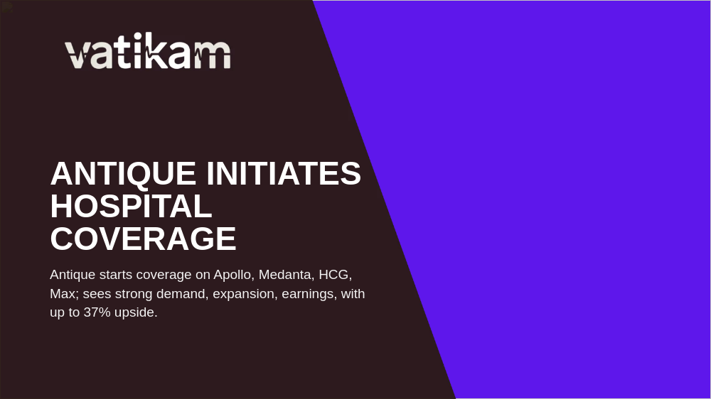 Antique Initiates Coverage on Leading Indian Hospital Stocks: Growth and Investment Insights