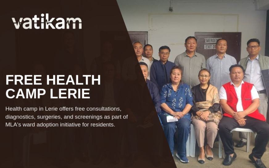 Free Medical Health Camp Enhances Healthcare Access for Lerie Residents in Kohima