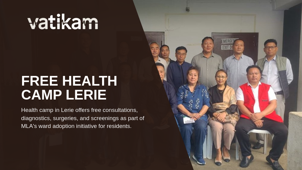 Free Medical Health Camp Enhances Healthcare Access for Lerie Residents in Kohima