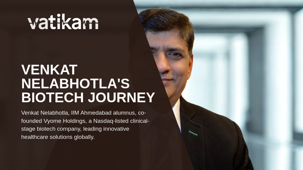 Venkat Nelabhotla: Driving Innovation as the CEO of Nasdaq-Listed Vyome Holdings